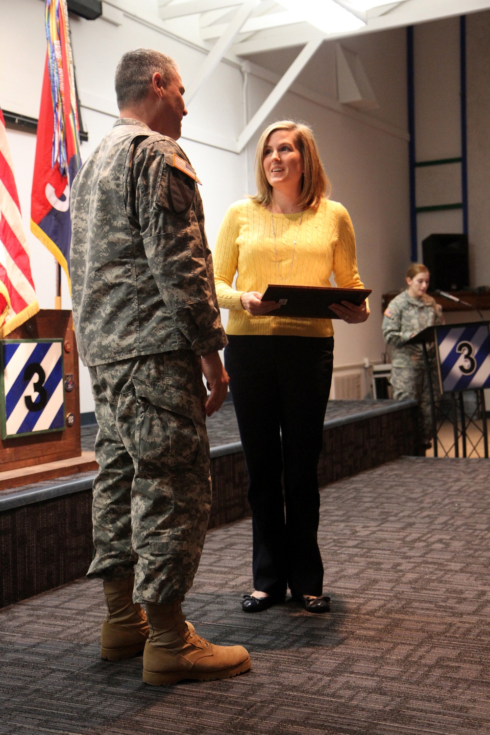 Spouses recognized for selfless service to Sledgehammer Brigade