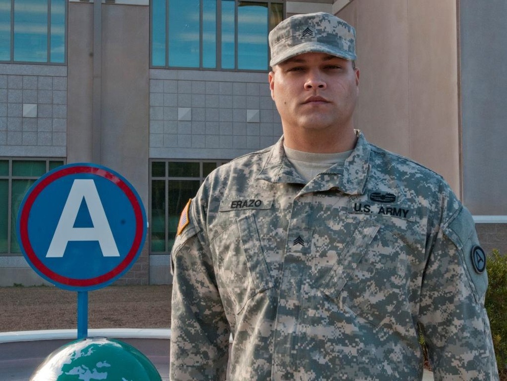 US Army Central Soldier Spotlight: Sgt. Roberto J. Erazo