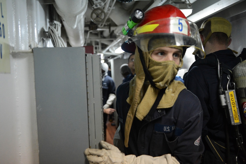 Damage control drill