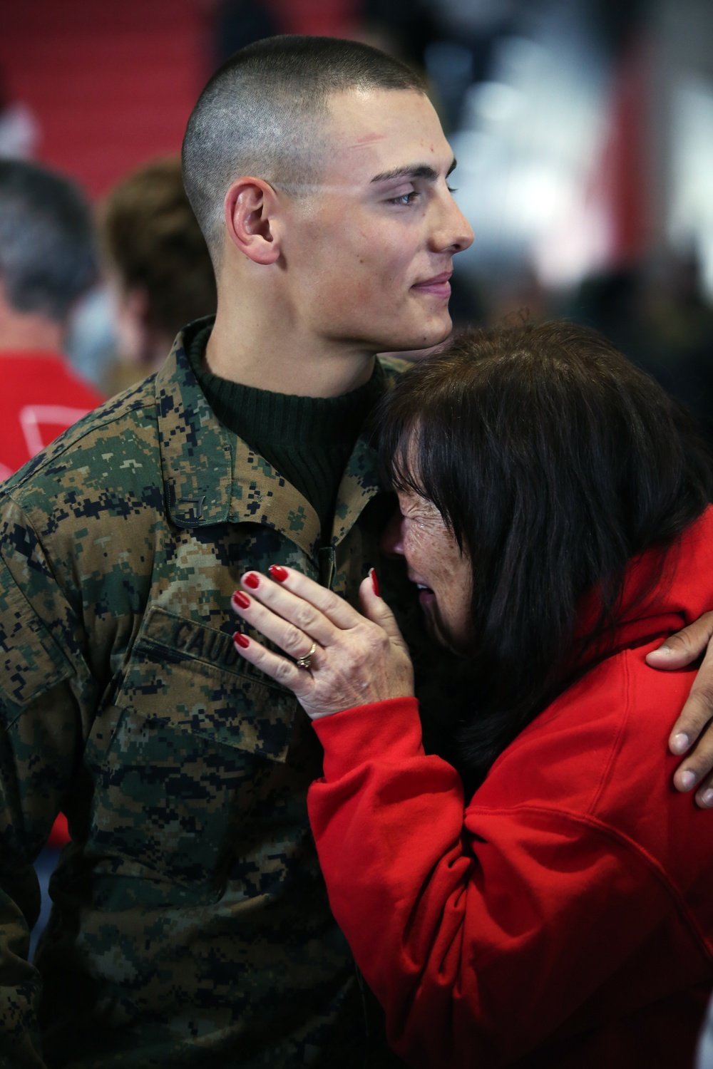 New Marines reunite with families on Parris Island