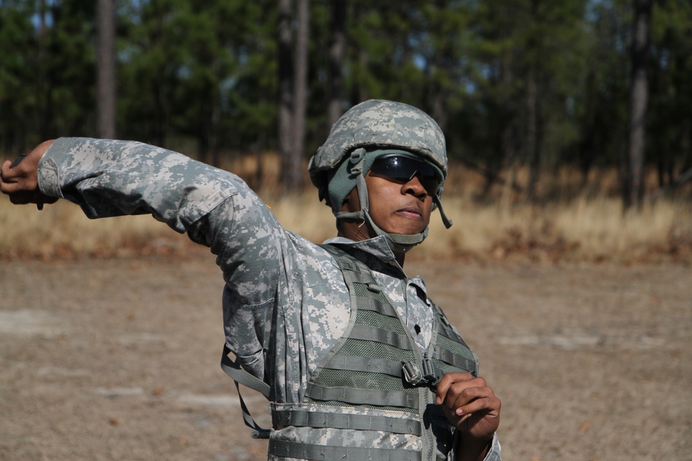 HHB 18th Fires Brigade Grenade Range