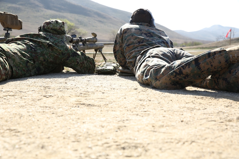Marines, JGSDF prepare for sniper training