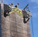 Ranger instructors demonstrate rappel off the tower