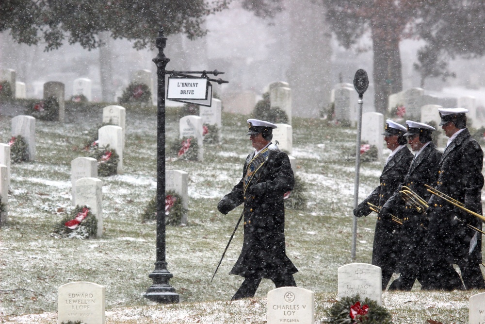 Full honors funeral