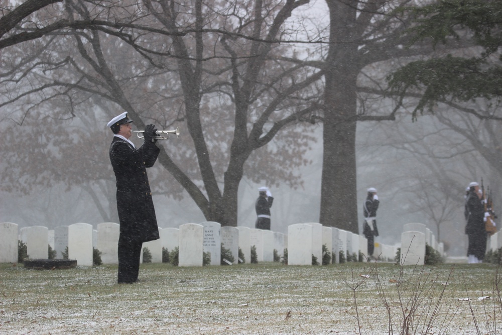 Full honors funeral