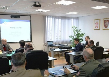 DOD Center talks energy security in Serbia