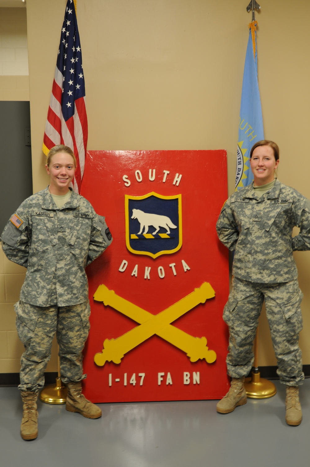 SD Guard soldiers make history as first female artillery crew members