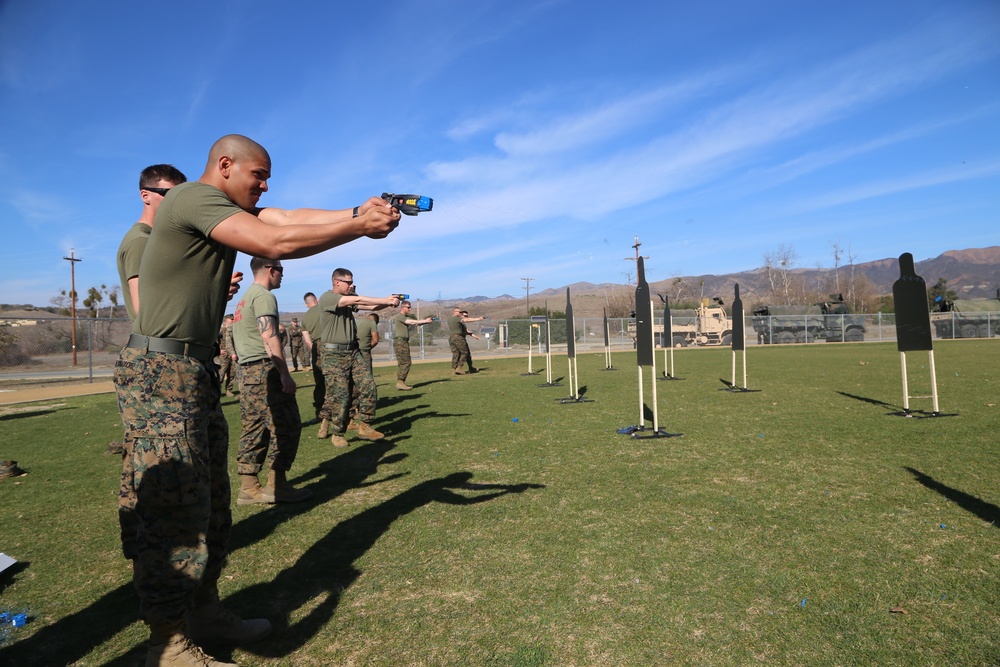 2/1 Participates In Nonlethal Training