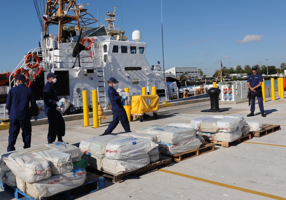 Coast Guard's international seizure nets $37 million in cocaine