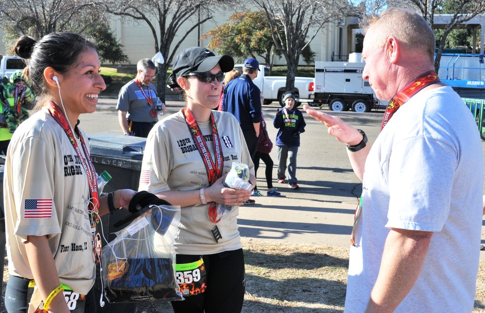Soldiers run toughest little marathon around in Waco, Texas