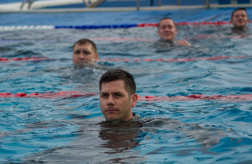 SERE, water-survival training course