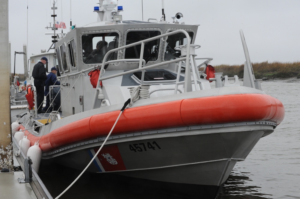 Coast Guard Station Brunswick receives new rescue boat