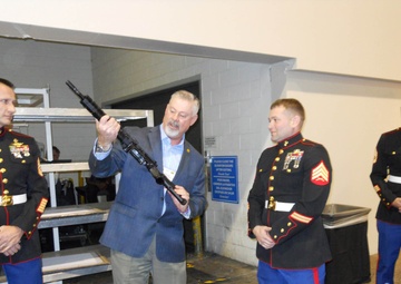 Quantico sniper first to receive award