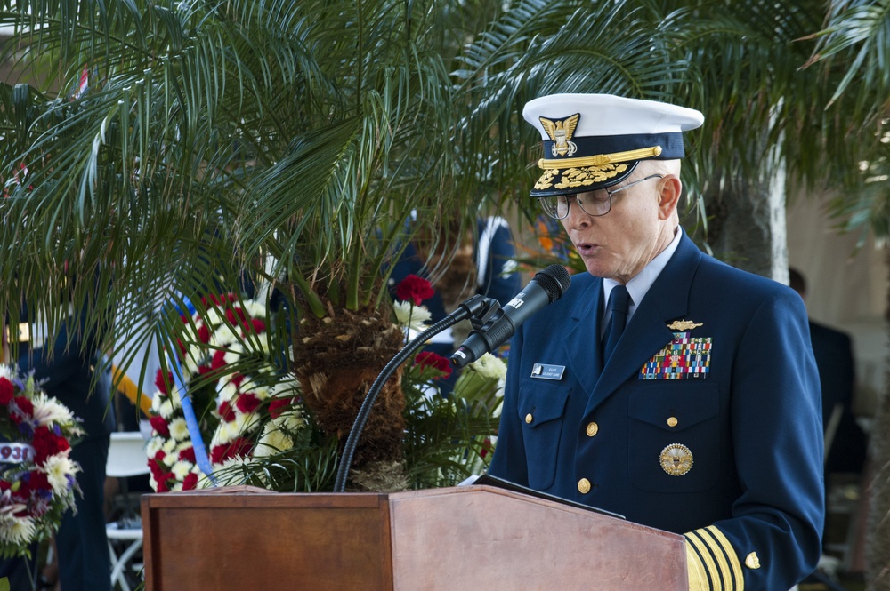 Coast Guard holds 34th annual Blackthorn memorial service in St. Petersburg, Fla.