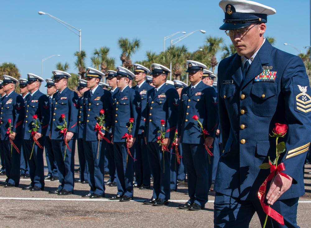 Coast Guard holds 34th annual Blackthorn memorial service in St. Petersburg, Fla.