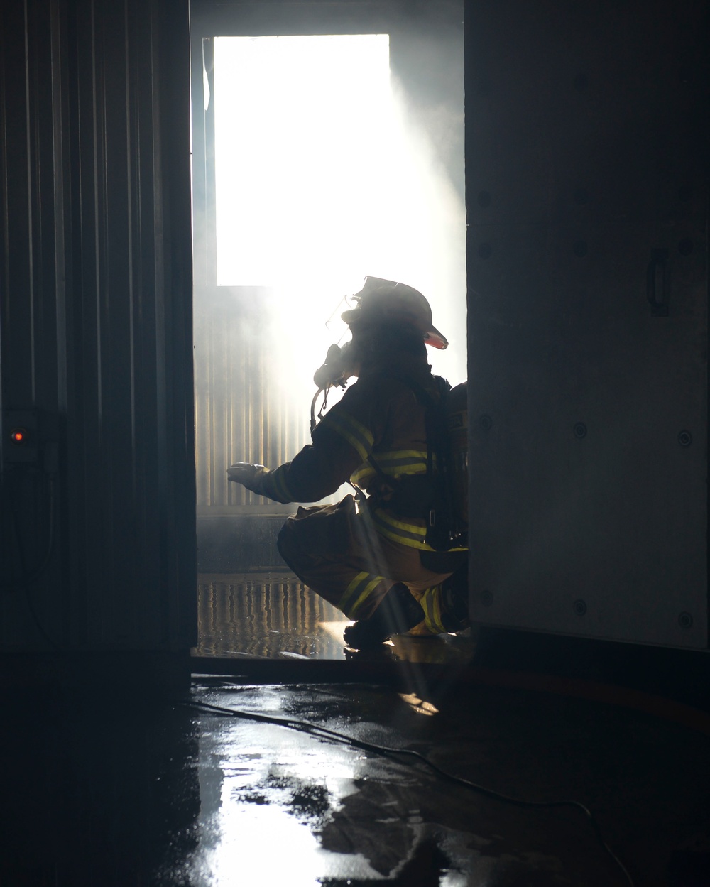 Battling the blaze: Yokota fire department