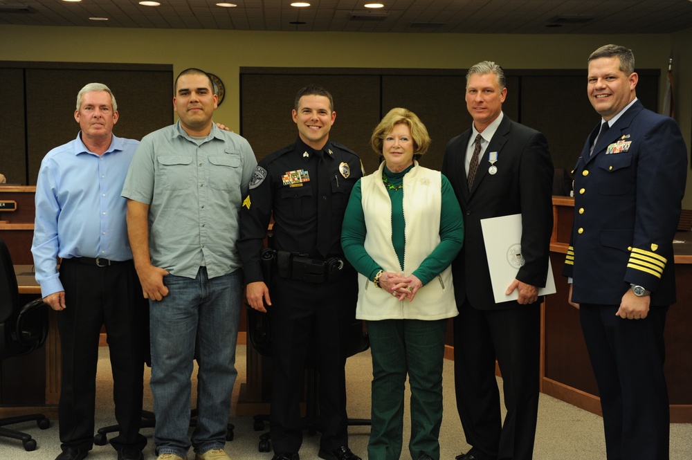 Lifesaving award presentations