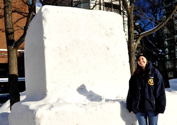 2014 Navy Misawa Snow Team arrives in Sapporo, Japan