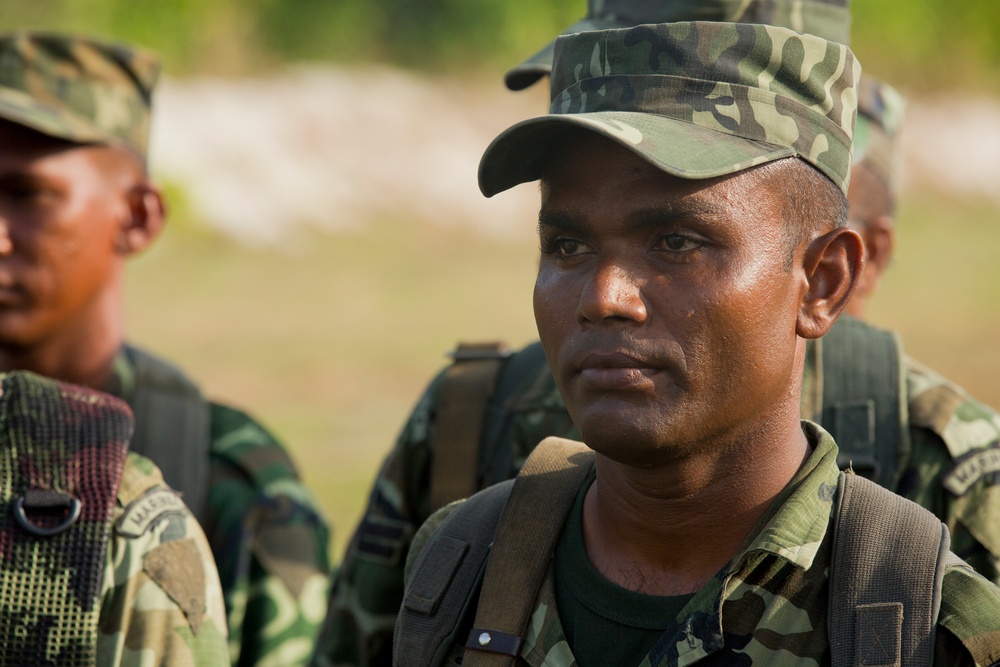 Live Fire Training in Maldives