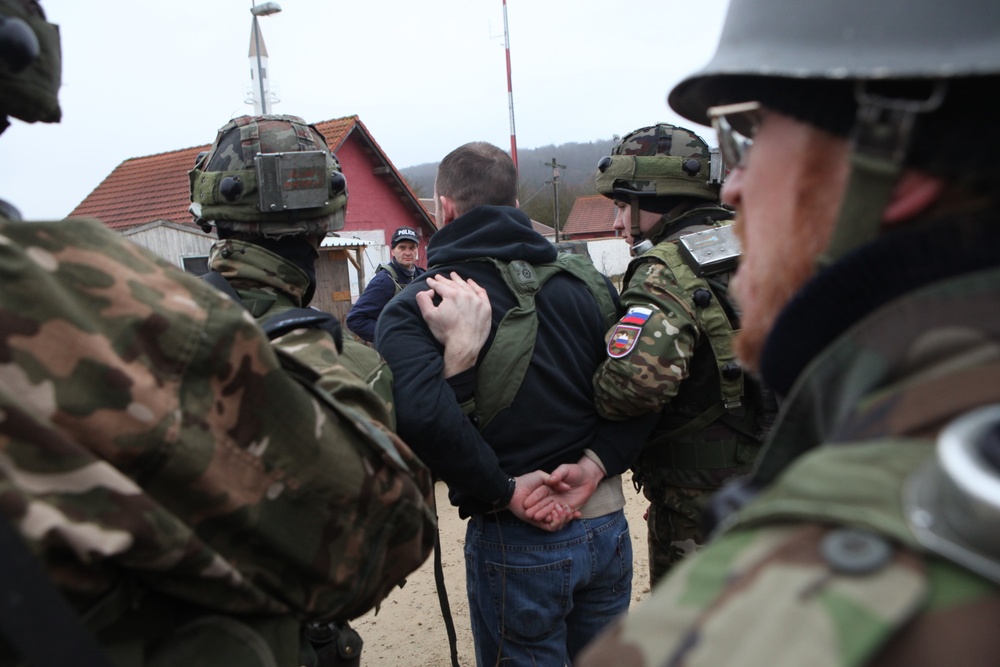 Kosovo Force Mission Rehearsal Exercise 18