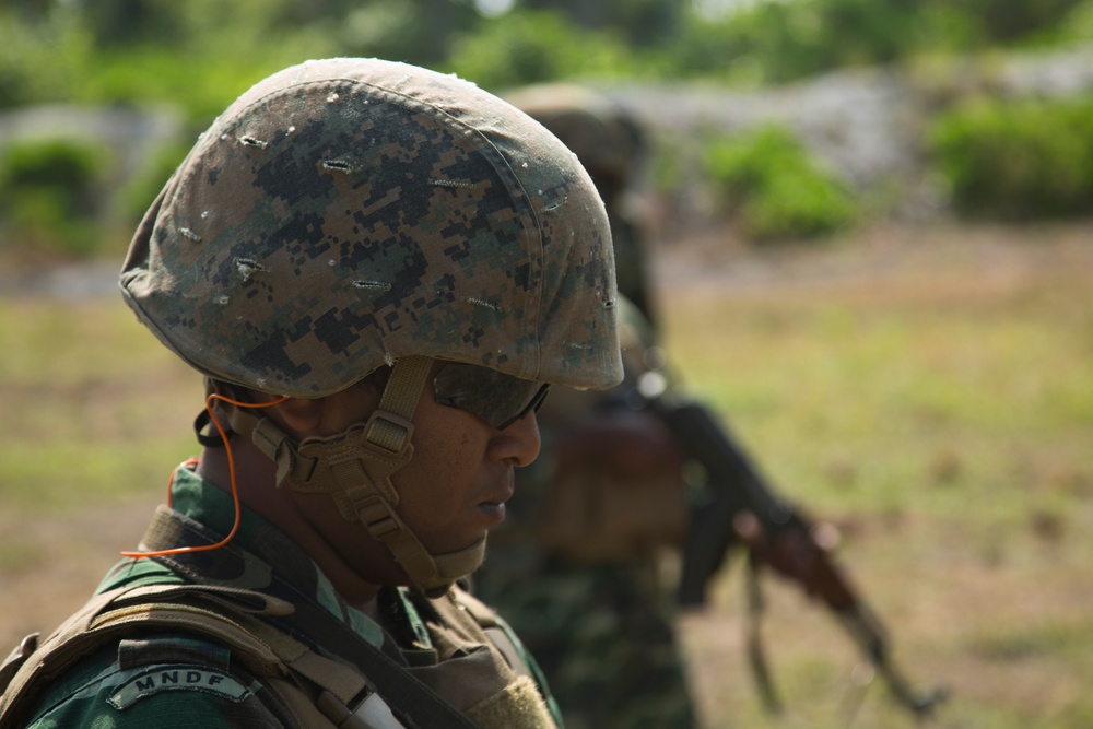 Live Fire Training in Maldives