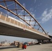 Bridge prepares to move