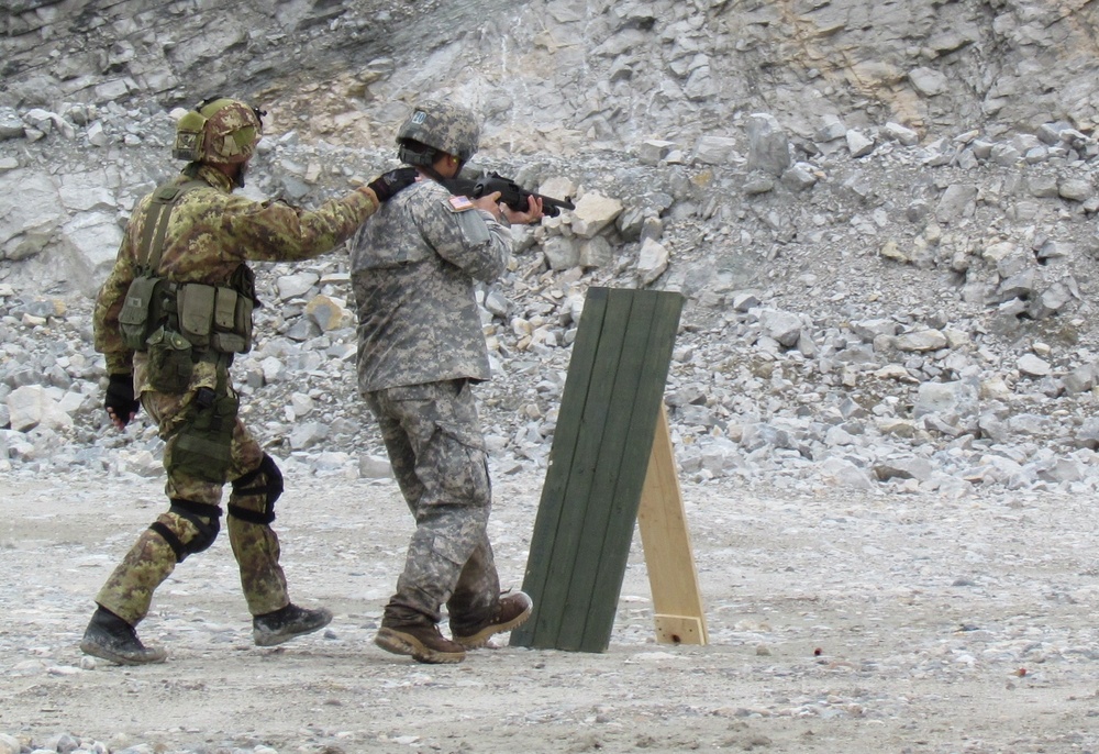 7th CSC Civil Affairs Soldiers compete in international patrolling competition