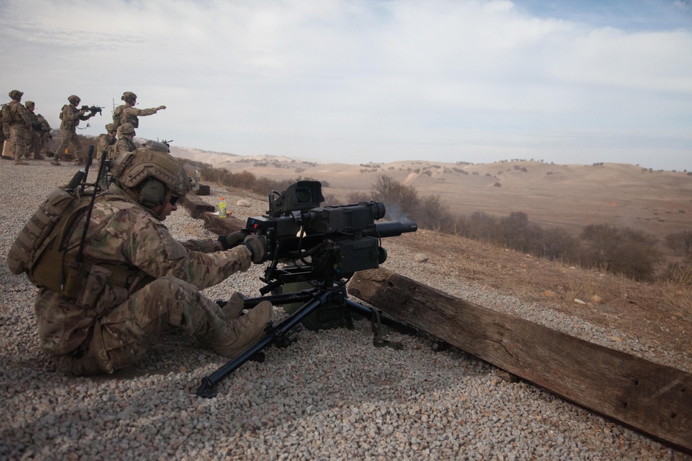 75th Ranger Regiment task force training