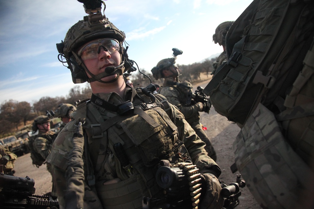 75th Ranger Regiment task force training