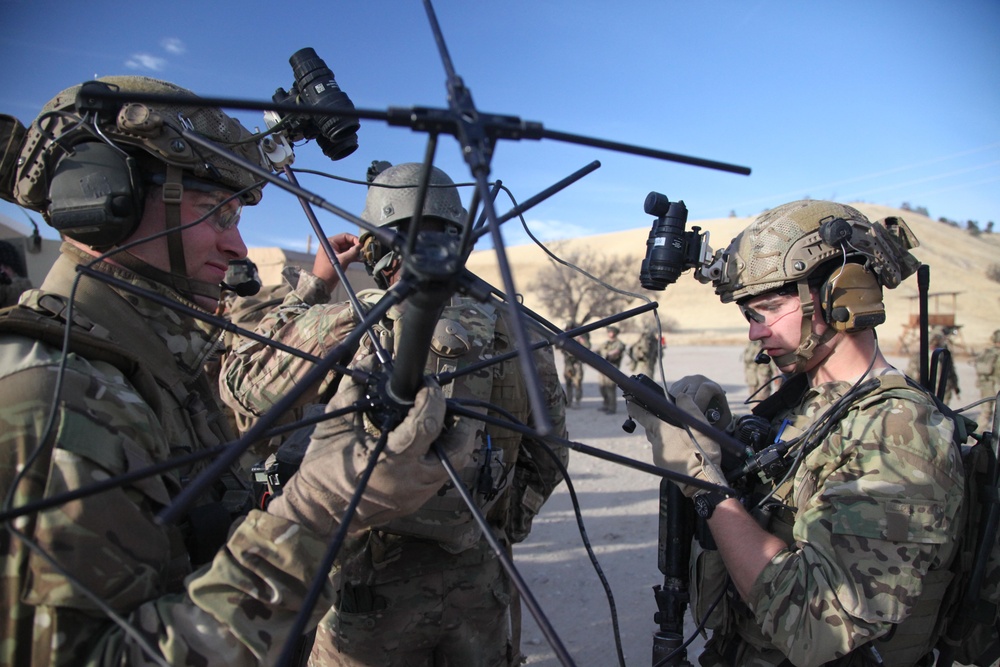 75th Ranger Regiment task force training