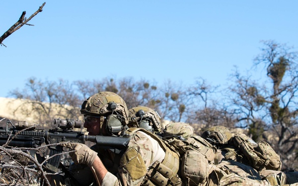 75th Ranger Regiment task force training