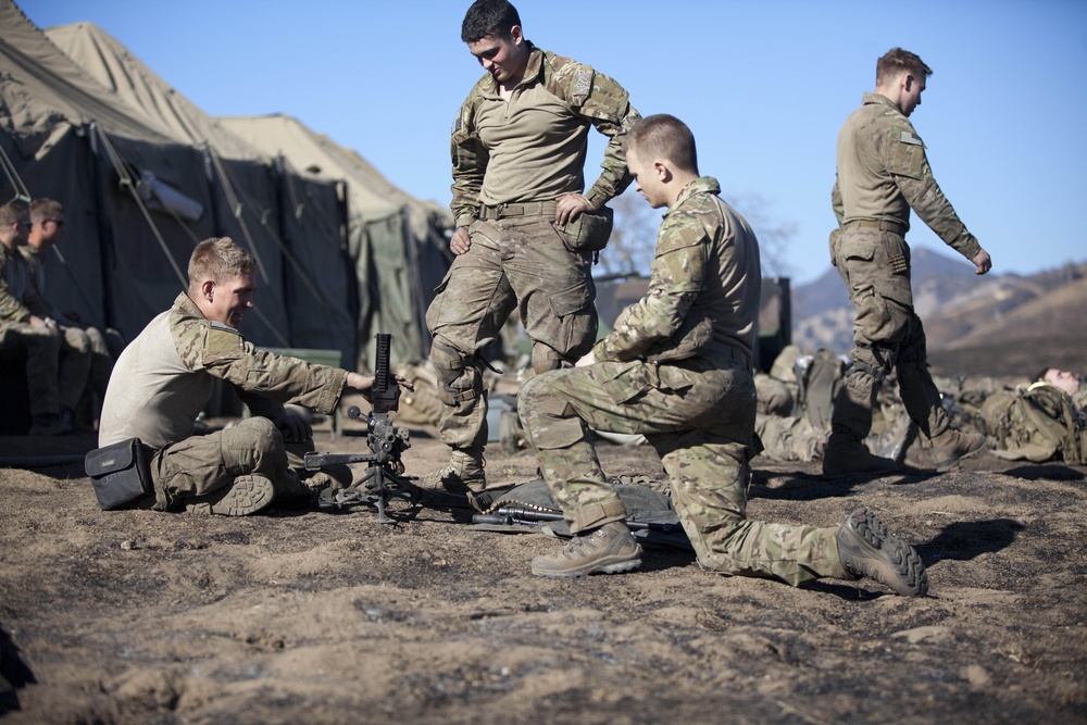 75th Ranger Regiment task force training