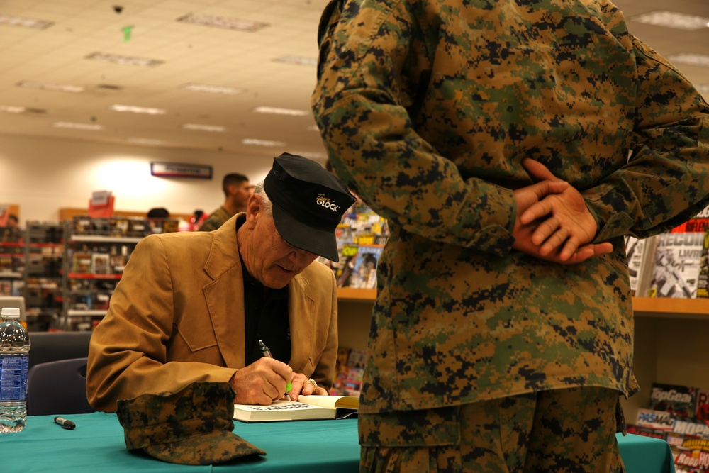 R. Lee Ermey visits Combat Center