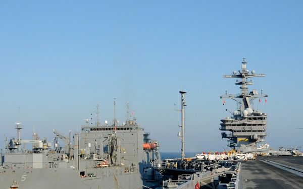 USS George H.W. Bush operations