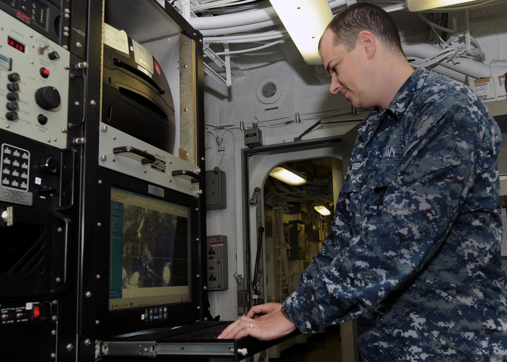 USS George H.W. Bush operations