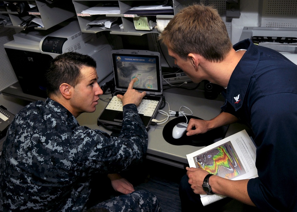 USS George H.W. Bush operations