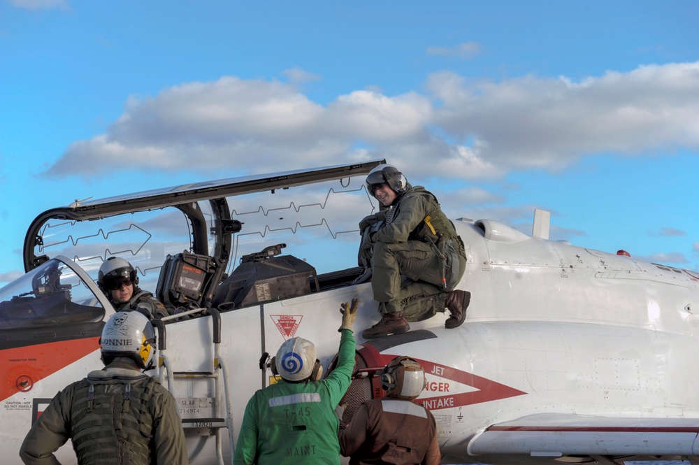 USS Theodore Roosevelt operations