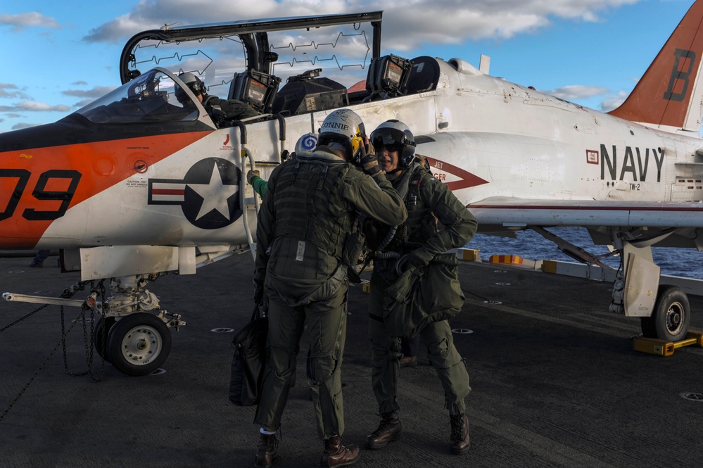 USS Theodore Roosevelt operations