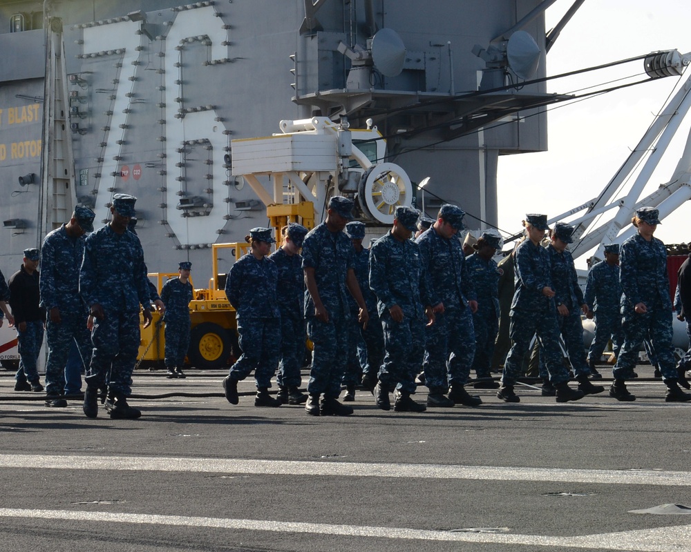 USS Ronald Reagan operations