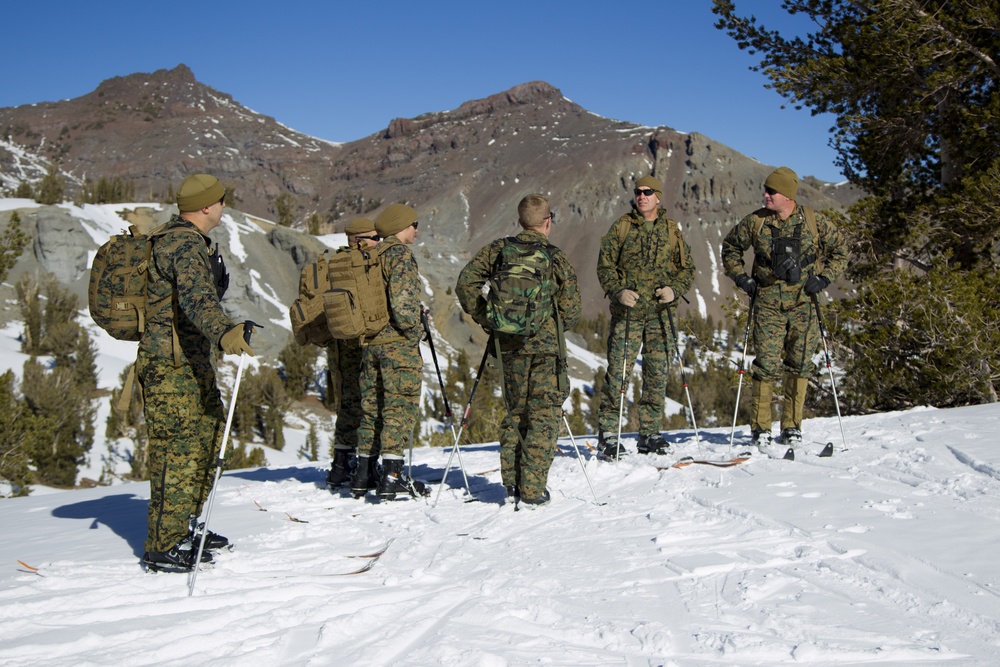 Scout skier course