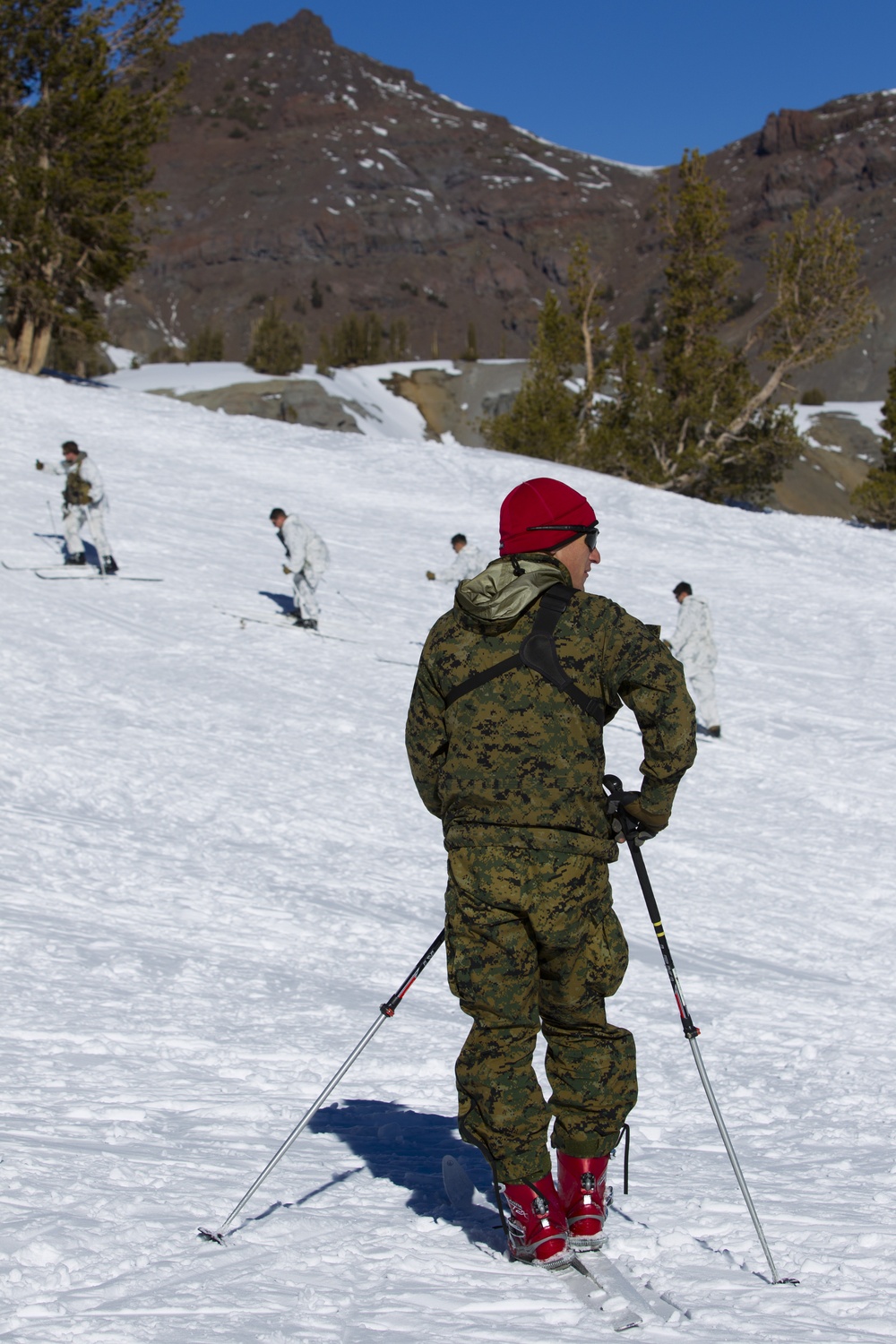 Scout skier course