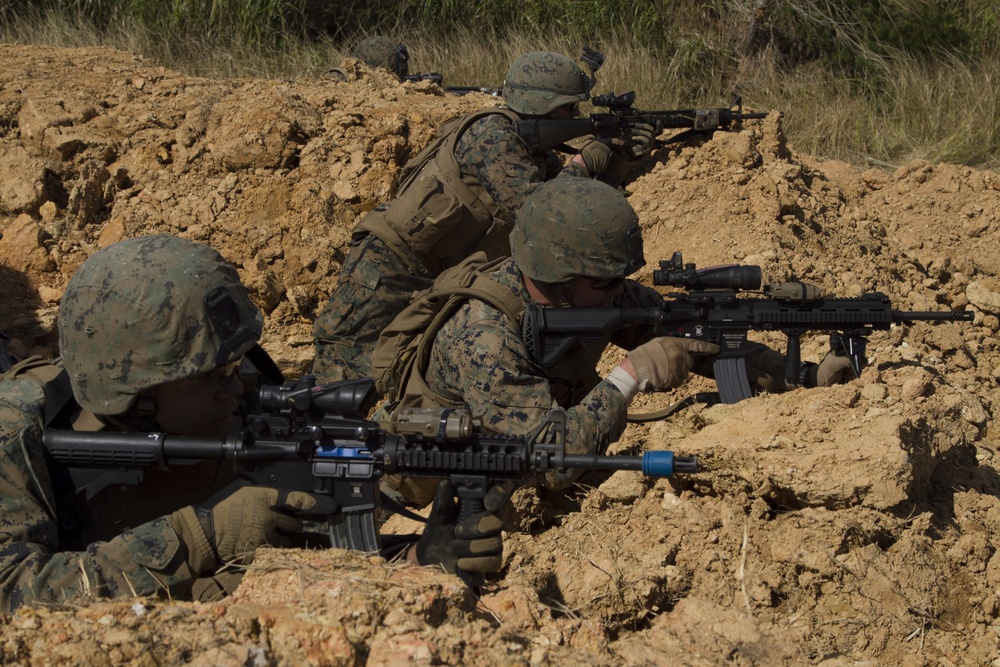 Combat Assault Battalion explodes through training