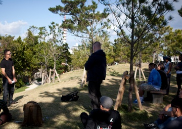 Marines, sailors take in history during Shuri Castle trip