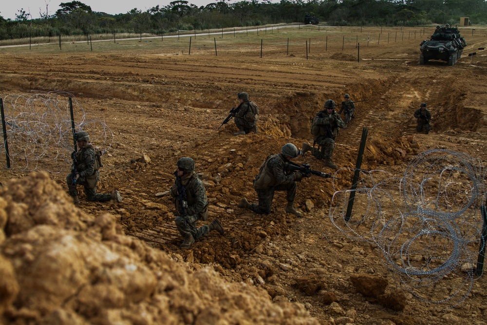 Combat Assault Battalion explodes through training