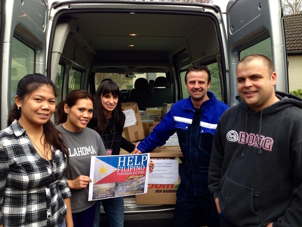 Component provides relief and support to victims of Philippine disaster