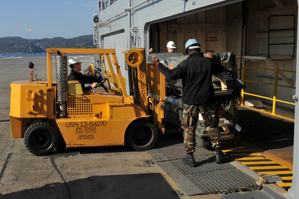 USS Bonhomme Richard operations