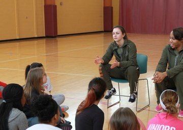 Michigan, Ohio, Marines, recruits participate in female pool function