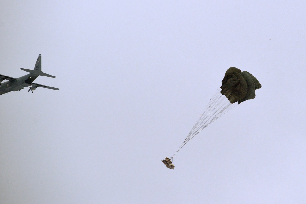 The 4th Battalion, 319th Airborne Field Artillery Regiment conducts its first Heavy Drop Operation in over two years