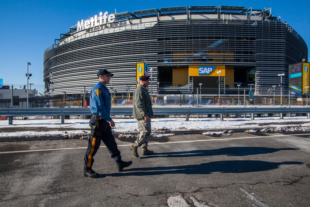 NJNG guards Super Bowl XLVIII