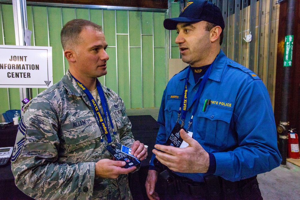 NJNG guards Super Bowl XLVIII